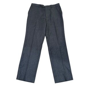 Zignone Lane naturale Luxe men’s 36 gray wool cashmere dress pants made in Italy